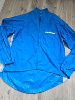 Blauwe regenjas Agu, maat L (IJZ3), Caravans en Kamperen, Regenkleding, Ophalen of Verzenden, Zo goed als nieuw, Regenjas