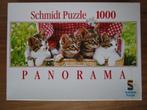 Nr.34: Puzzel van Schmidt Poezen Panorama Jigsaw puzzle, Hobby en Vrije tijd, Denksport en Puzzels, Ophalen of Verzenden, 500 t/m 1500 stukjes