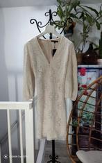 Maje Jurk - Maat 40 (M) - Beige - Nieuw!, Maat 38/40 (M), Nieuw, Ophalen of Verzenden, Maje