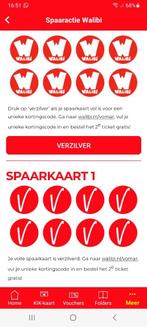Walibi kortingskaarten 2e entree gratis, meerdere beschikbaa, Tickets en Kaartjes, Twee personen, Kortingsbon, Pretpark