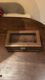 Sieraden box, Huis en Inrichting, Woonaccessoires | Kisten, Ophalen of Verzenden, Zo goed als nieuw, Minder dan 50 cm
