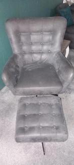 Fauteuil met hocker urban sofa, Huis en Inrichting, Fauteuils, Ophalen, Zo goed als nieuw, 75 tot 100 cm, 50 tot 75 cm