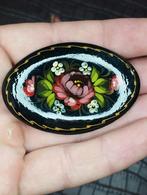 prachtige USSR-broche met handtekening van de kunstenaar, Ophalen of Verzenden, Zo goed als nieuw, Overige materialen