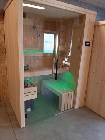 Luxe sauna cabine