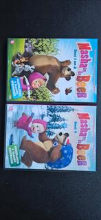 Mascha en de beer dvds. Deel 1,2 en 4., Cd's en Dvd's, VHS | Kinderen en Jeugd, Alle leeftijden, Ophalen of Verzenden, Zo goed als nieuw
