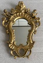 Prachtige spiegel met engelen goud engel barok, Huis en Inrichting, Woonaccessoires | Spiegels, Ophalen of Verzenden, Rechthoekig