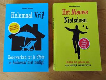 Boek het nieuwe Nietsdoen en Helemaal vrij G. Hormann beschikbaar voor biedingen