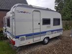 Hobby de luxe easy 400sf voortent+luifel+fietsendrager, Schokbreker, 75 kg, Hobby, Dwarsbed