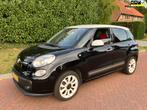 Fiat 500 L 0.9 TwinAir Easy met 6 bak mooie auto rijd goed v, Stof, Gebruikt, Euro 6, Zwart