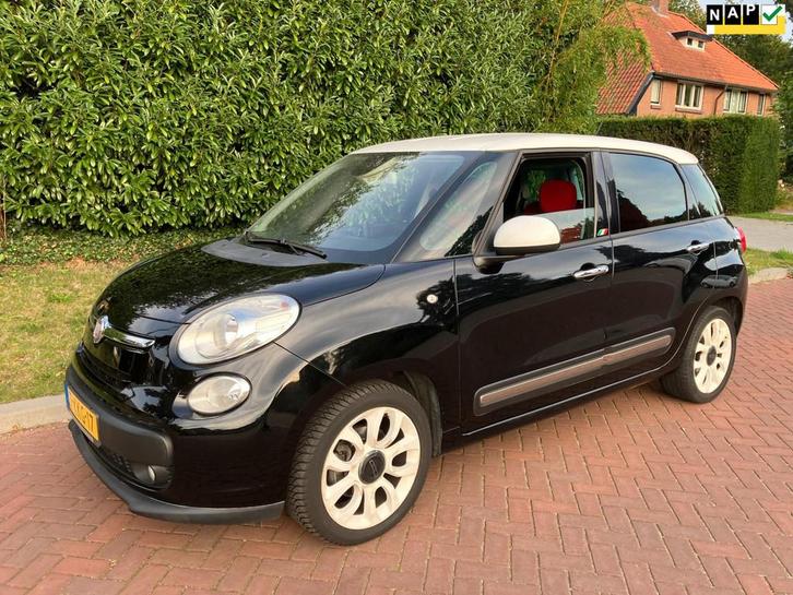 Fiat 500 L 0.9 TwinAir Easy met 6 bak mooie auto rijd goed v, Auto's, Fiat, Bedrijf, Te koop, 500L, ABS, Airbags, Airconditioning