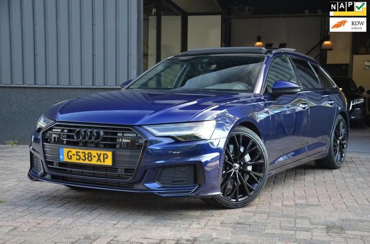 Audi A6 Avant 55 TFSI V6 quattro Pro Line Plus Pano|Dyn. Lig, Auto's, Audi, Bedrijf, Te koop, A6, 4x4, ABS, Achteruitrijcamera