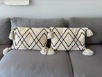 2 Sierkussens H&M Home, Verzenden, Zo goed als nieuw, Beige, Rechthoekig