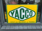 YACCO oud emaille reclamebord, Ophalen of Verzenden