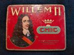 Willem 2 sigaren blikje, Verzamelen, Blikken, Ophalen of Verzenden, Gebruikt, Overige