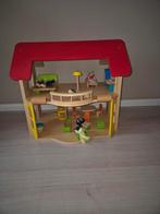 Happy Home Wooden Doll House, Kinderen en Baby's, Speelgoed | Houten speelgoed, Ophalen of Verzenden, Zo goed als nieuw, Overige typen