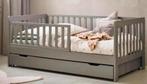 Petite Amelie Peuterbed met lade Grijs Plume 140x70, Kinderen en Baby's, Kinderkamer | Bedden, Ophalen, Gebruikt, 140 tot 160 cm