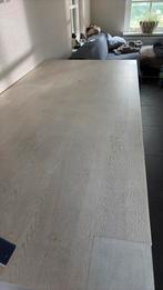 Eiken Eetkamertafel Quint 220x100 cm, Huis en Inrichting, Tafels | Eettafels, Ophalen, Eikenhout, 200 cm of meer, 50 tot 100 cm