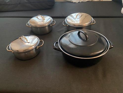 Martha Stewart Kookset met BK Fortalit Braadpan, Huis en Inrichting, Keuken | Potten en Pannen, Zo goed als nieuw, Koekenpan of Braadpan