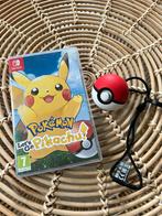 Pokémon Let’s Go Pikachu + Poké Ball Plus Nintendo Switch, Spelcomputers en Games, Ophalen of Verzenden, Zo goed als nieuw