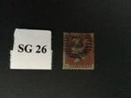 SG 26, QV, 1d (2), Ophalen of Verzenden, Gestempeld