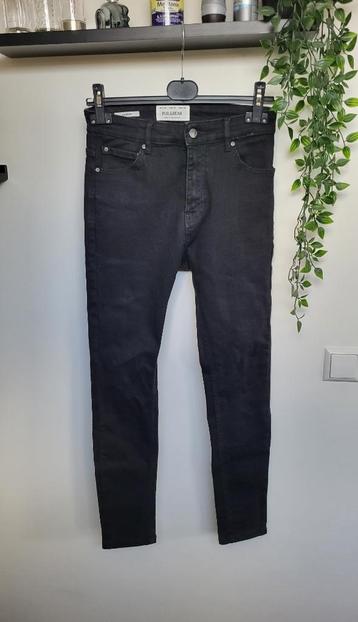 Nieuwe zwarte Carrot heren jeans van Pull & Bear | maat 36