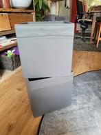Drona bakken grijs voor kallax Expedit vakkenkast, Ophalen, Zonder vriesvak, 45 tot 60 cm, Minder dan 75 liter