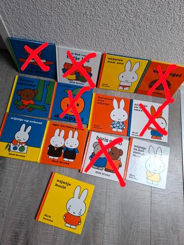 Diverse Nijntje boekjes beschikbaar voor biedingen