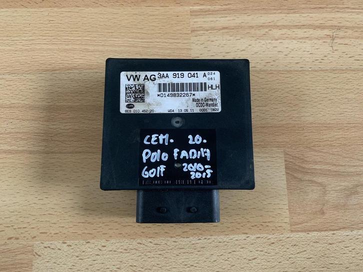CEM module centrale deurvergrendeling vw golf polo fabia, Auto-onderdelen, Elektronica en Kabels, Seat, Volkswagen, Skoda, Gebruikt