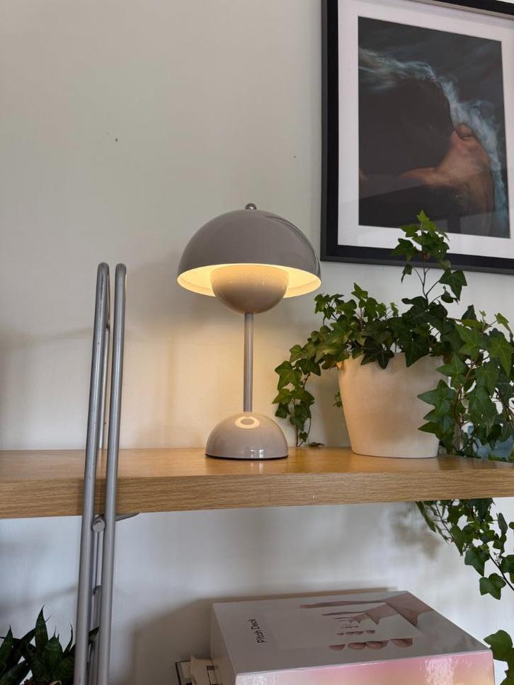 Retro inspired mushroom design lamp draadloos, Huis en Inrichting, Lampen | Tafellampen, Nieuw, Minder dan 50 cm, Ophalen of Verzenden