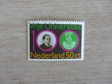Nederland 1980 100 jaar Vrije Universiteit Amsterdam Postzeg beschikbaar voor biedingen