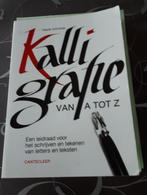 Boek - Kalligrafie van A tot Z - Timon Stevens - 160 blz, Zo goed als nieuw, Tekenen en Schilderen, Verzenden, Timon Stevens