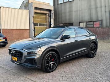Audi Q8 55 TFSI 340Pk Quattro S-Line Pano Nap NederlandseAut beschikbaar voor biedingen
