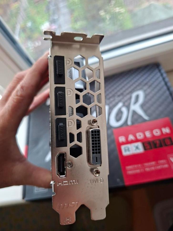 8gb videokaart MSI ARMOR, Computers en Software, Geluidskaarten, Zo goed als nieuw, Ophalen of Verzenden