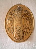 Antiek koperen koper borstelhanger Bouke Haringa 1914-1958, Ophalen of Verzenden, Koper