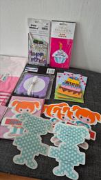 Nieuw slingers uitnodigingskaarten folieballon uitdeelzakjes, Hobby en Vrije tijd, Feestartikelen, Ophalen of Verzenden, Nieuw