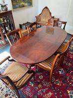 Pander mahonie eettafel/ vergadertafel, Ophalen