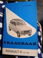 Vraagbaak renault 4 1977-1982, Auto diversen, Handleidingen en Instructieboekjes, Ophalen of Verzenden