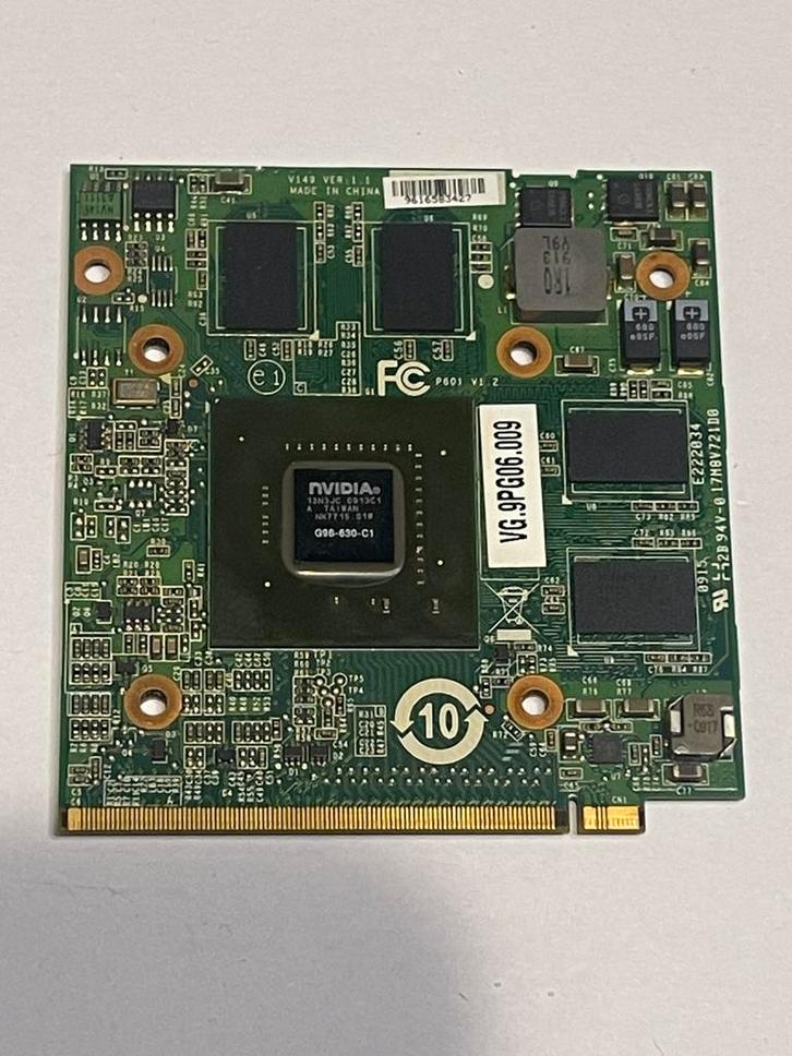 NVIDIA Laptop GPU – G96‑630‑C1 (MXM Module), Computers en Software, Moederborden, Zo goed als nieuw, Ophalen of Verzenden