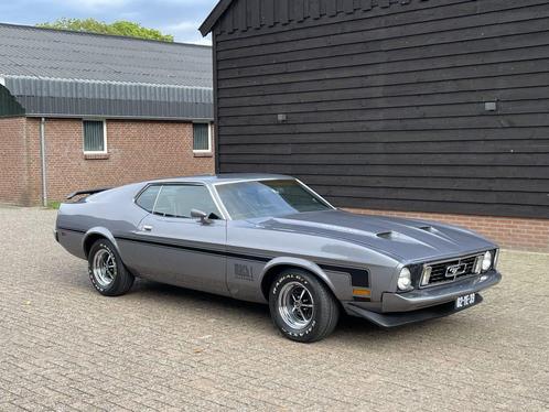 Ford MUSTANG Fastback Mach 1 351 V8, Auto's, Oldtimers, Bedrijf, Te koop, Lederen bekleding, Metallic lak, Ford, Benzine, Overige carrosserieën