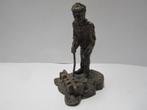 Massief en Zwaar Brons Beeldje van Myron (2), Ophalen of Verzenden, Brons