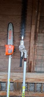 Kibani heggeschaar en kettingzaag, Tuin en Terras, Heggenscharen, Ophalen, Zo goed als nieuw, Benzine