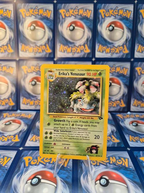 Erika's Venusaur Gym Challenge, Hobby en Vrije tijd, Verzamelkaartspellen | Pokémon, Zo goed als nieuw, Meerdere kaarten, Ophalen of Verzenden