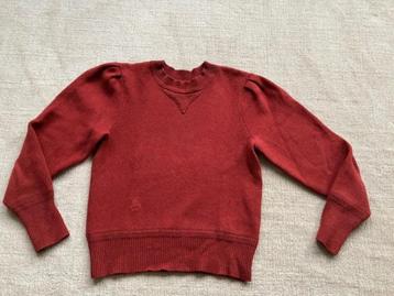 Isabel Marant Kelaya trui sweater steen rood mt 34 S beschikbaar voor biedingen