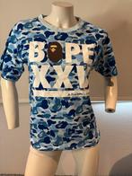 A bathing ape shirt met leuke print maat s, Blauw, ., Ophalen of Verzenden, Zo goed als nieuw
