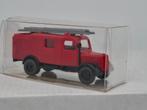 Opel Blitz brandweer ladderwagen - Wiking 1/87, Hobby en Vrije tijd, Modelauto's | 1:87, Verzenden, Zo goed als nieuw, Bus of Vrachtwagen