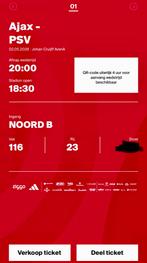 Ajax psv eerste ring Noord B