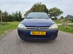 Opel Corsa 1.2 16V 3D 2002 Blauw, Auto's, Voorwielaandrijving, Stof, 74 pk, Blauw