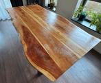Boomstamtafel - 200x100cm - Geschikt voor 6 stoelen, Ophalen, Gebruikt, 100 tot 150 cm, 50 tot 75 cm
