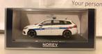 Norev 1:43 Peugeot 308 SW 2018 Police Municipale blauw&geel, Ophalen of Verzenden, Nieuw, Auto, Norev