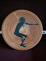 Vintage Decoratieve Wandplaat met Aboriginal Motief, Ophalen